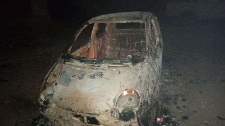 منظمة صدى تدين إحراق سيارة الإعلامية سالي المخلافي وتطالب الجهات الأمنية بالتحقيق في الحادثة